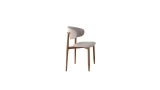 Lionte Chair Gray Fabric