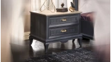 Angelic Dark Bedside Table