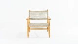 Carla Wooden Rope Armchair