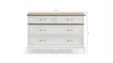 Angelic Wide Chest of Drawers