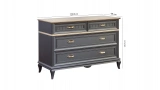 Angelic Dark Wide Chest of Drawers