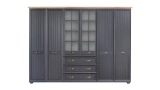 Angelic Dark 6 Door Wardrobe
