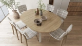 Martha Round Extendable Table