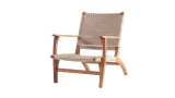 Freya Iconic Garden Accent Chair and Footstool