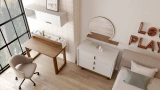 Calina Study Desk Upper Module
