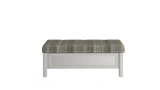 Martha End of Bed Pouf with storage