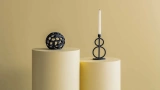 Black Metal Candlestick