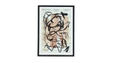 Chaos 60X90 Table Framed Painting