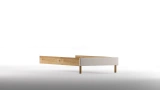 Pine Bed Frame Box 100x200 Cm
