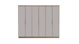 Lionte 6 Door Wardrobe