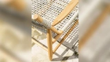 Carla Wooden Rope Armchair