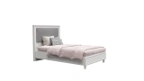 Noira Bedstead with Storage 120 Cm Headboard not included