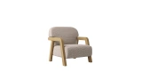 Bohemia Wooden Arm Armchair