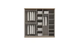 Lionte 5-Door Wardrobe