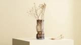 Strada Brown Glass Vase