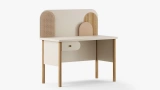 Pine Stude Desk Upper Module