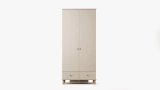 Pine 2-Door Wardrobe
