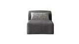 Soffice Single Sofa (Armless)