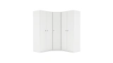 Noira 5-Door Corner Wardrobe