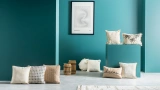 Plain Cream Linen Cushion