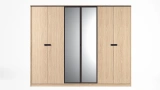 Grid 6 Door Wardrobe
