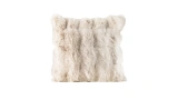Bubble Cream Square Cushion