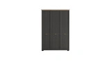 Angelic Dark Youth 3 Door Wardrobe