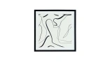 Node 50X50 Framed Painting