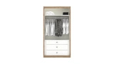 Nigero 2-Door Wardrobe