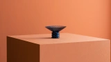 Mare Blue Glass Vase