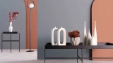 Norel Dining Room Ivory Object (h:46)
