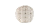 Bubble Cream Round Cushion