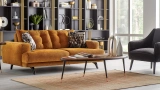 Beige Line Carpet 160x230