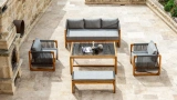 Loky Wooden Rope Bench