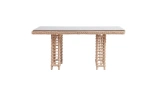 Bamboo Rattan Garden Set (3+1+1+Table)