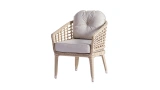 Bamboo Rattan Garden Set (3+1+1+Table)