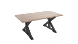 Angelic Dark Fixed Table 180 Cm