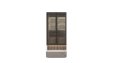 Case TV Glass Module 100 Cm (Including Bottom Unit)
