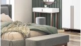 Calina Vanity Table Pouf