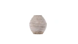 Case Brown Stoneware Vase Small