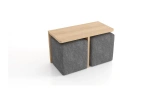 Bump Coffee Table Pouf