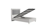 Noira Bedstead with Storage 120 Cm Headboard not included