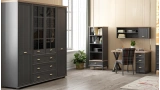 Angelic Dark 4 Door Wardrobe