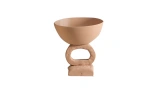 Lovisa Helen Coffee Ceramic Legged Bowl