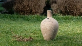 Soft Cream Terracotta Cube - Medium