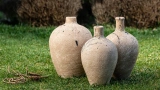 Soffice Cream Terracotta Cube - Large