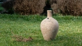 Soft Cream Terracotta Cube - Small