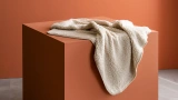 Rabbit Cream Sherpa Sofa Throw