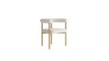 Soffice Chair - Sapphire Oak Legs