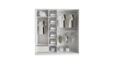 Lidya Sliding Wardrobe - 210 cm